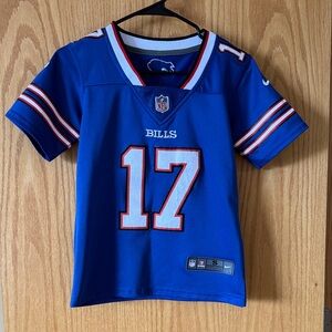 Buffalo Bills Josh Allen #17 Youth Size Small (8) Jersey